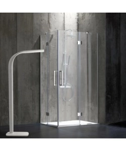 BOX DOCCIA "STELLA" ALLUMINIO CROMATO, 70X100X190 CM